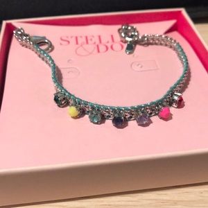 Stella and Dot Autism Awareness Rainbow Bracelet